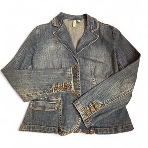 St. John's Bay Petite Stretch Denim Jacket
